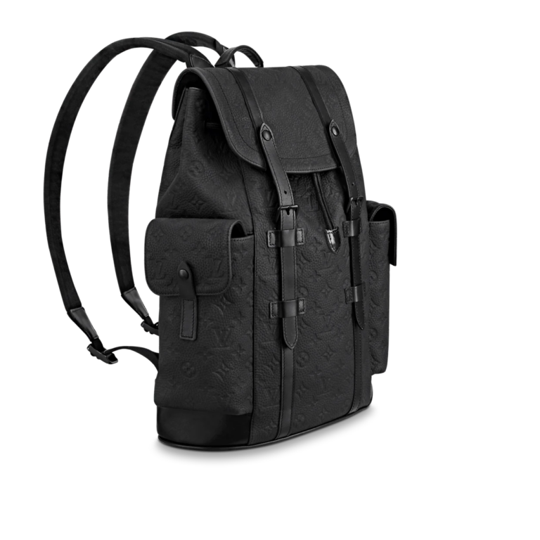 Balo Louis Vuitton Christopher MM Backpack ‘Black’ M55699 - Ảnh 4