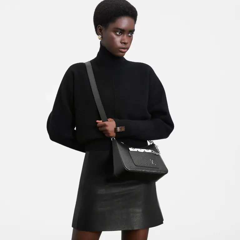 Túi Louis Vuitton Marelle Bag ‘Black’ M80689 - Ảnh 6