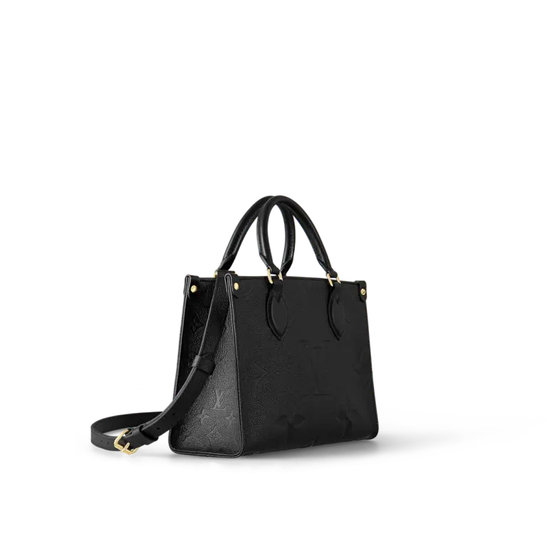 Túi Louis Vuitton Onthego PM Tote Bag ‘Black’ M45653 - Ảnh 5