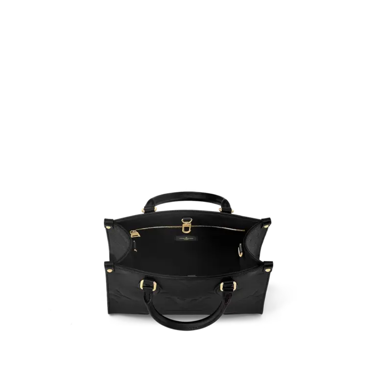 Túi Louis Vuitton Onthego PM Tote Bag ‘Black’ M45653 - Ảnh 4