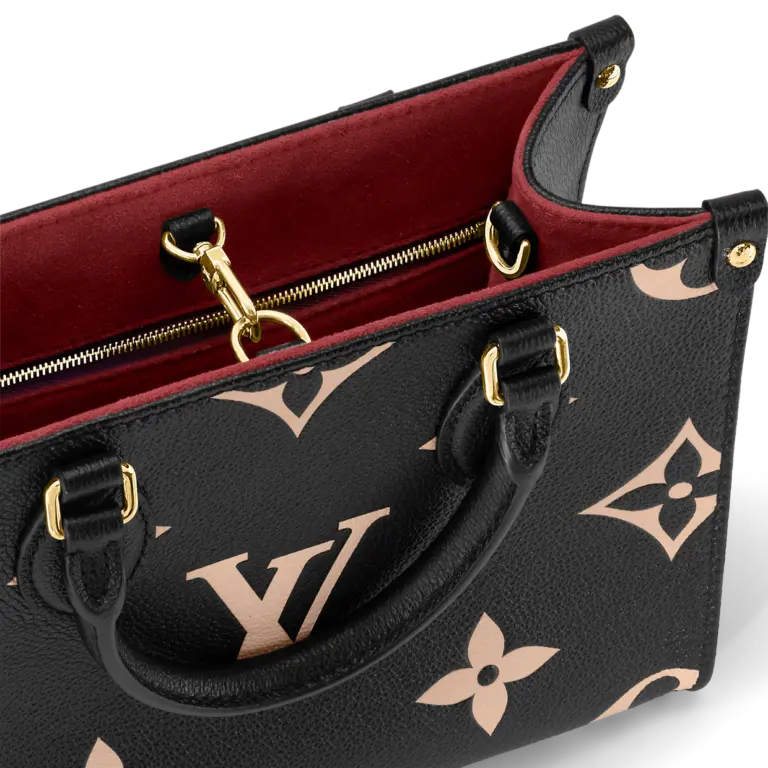 Túi Louis Vuitton Onthego PM Tote Bag ‘Black’ M45659 - Ảnh 3