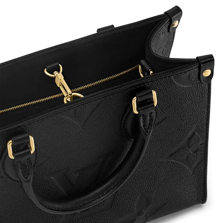 Túi Louis Vuitton Onthego PM Tote Bag ‘Black’ M45653 - Ảnh 3