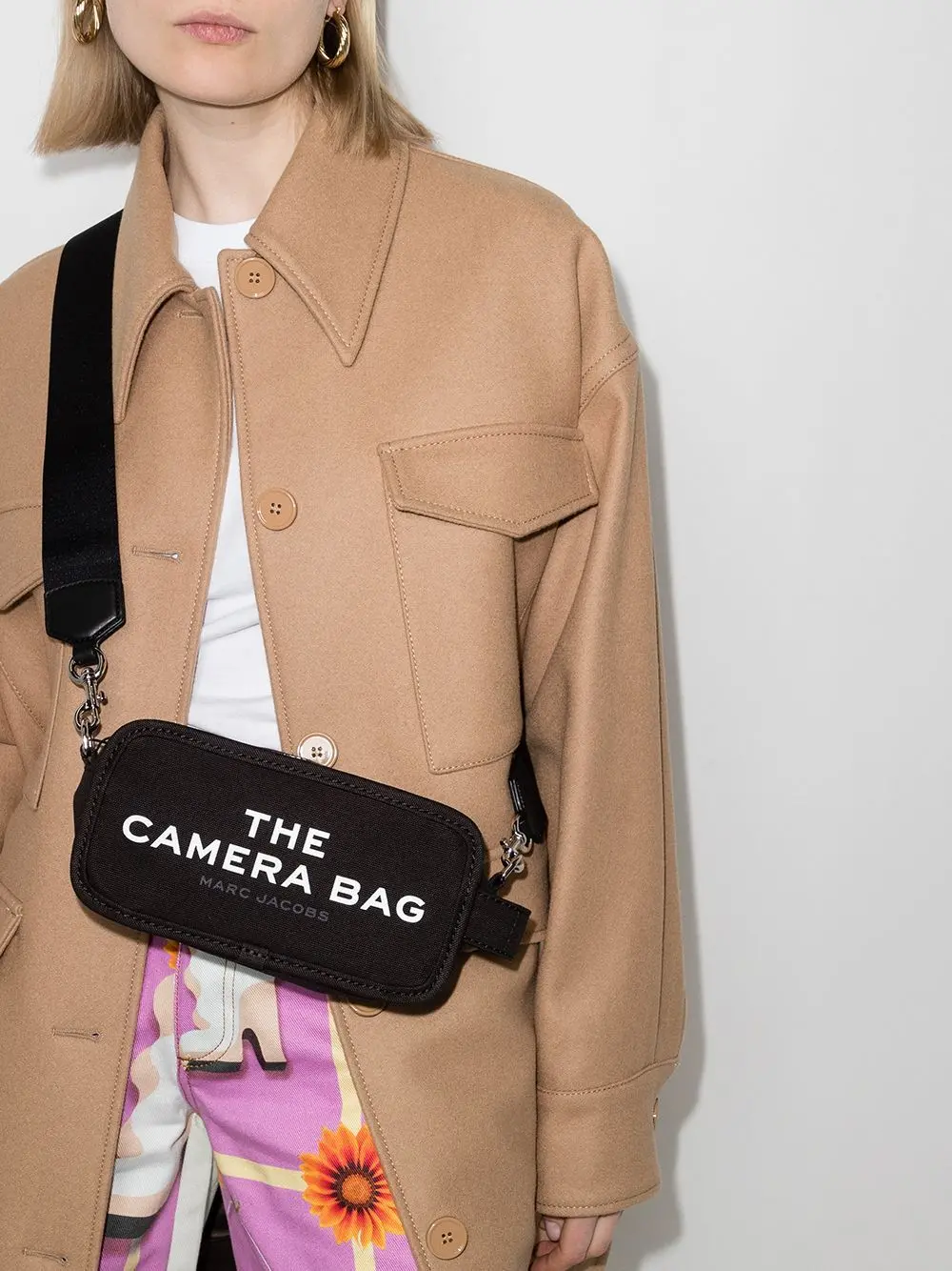 Túi Marc Jacobs Camera Bag 'Black' M0017040-001 - Ảnh 4