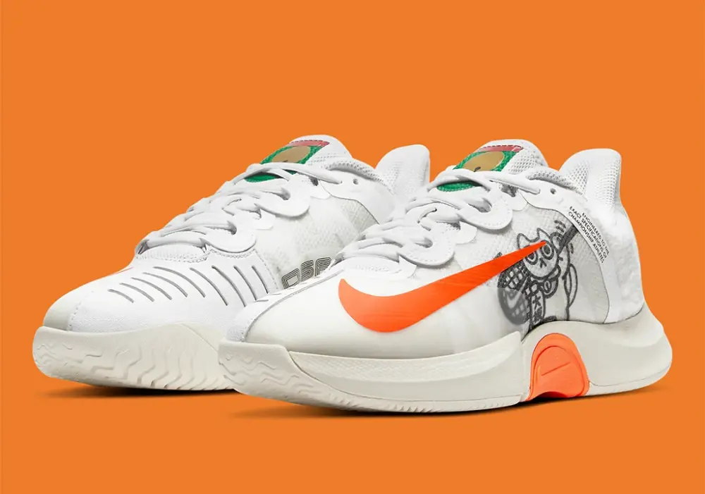 Alternative view of Giày Nike Court Air Zoom GP Turbo Naomi Osaka DC9164-124
