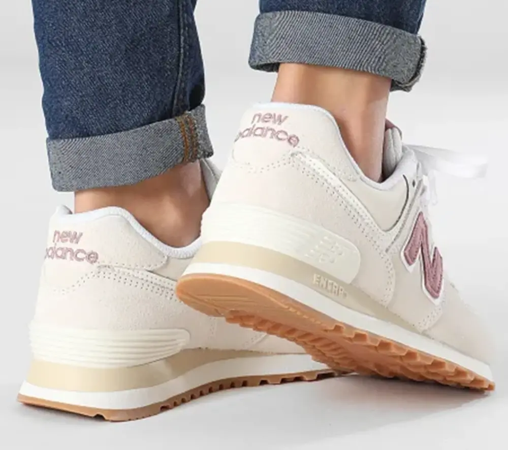 Alternative view of Giày New Balance 574 'Linen Rosewood' WL574QC2