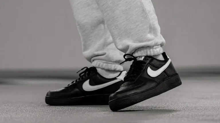 Giày Nike Air Force 1 Low Retro QS ‘Black White’ CQ0492-001 - Ảnh 2