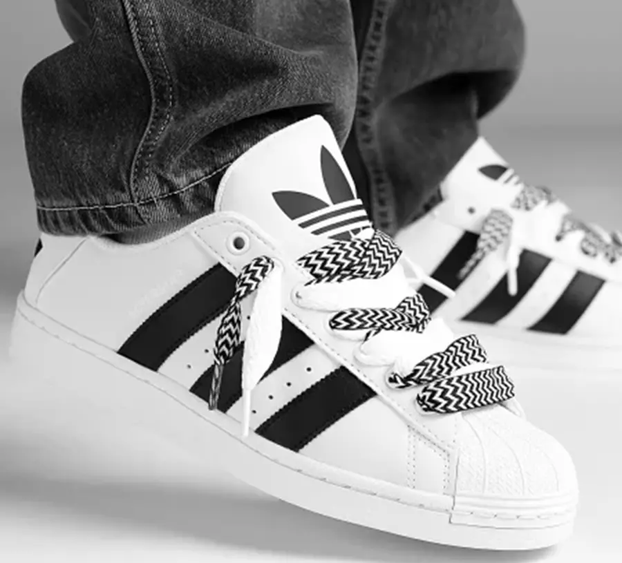 Giày Adidas Originals Superstar 'Reflective White Black' IF1585 - Ảnh 4