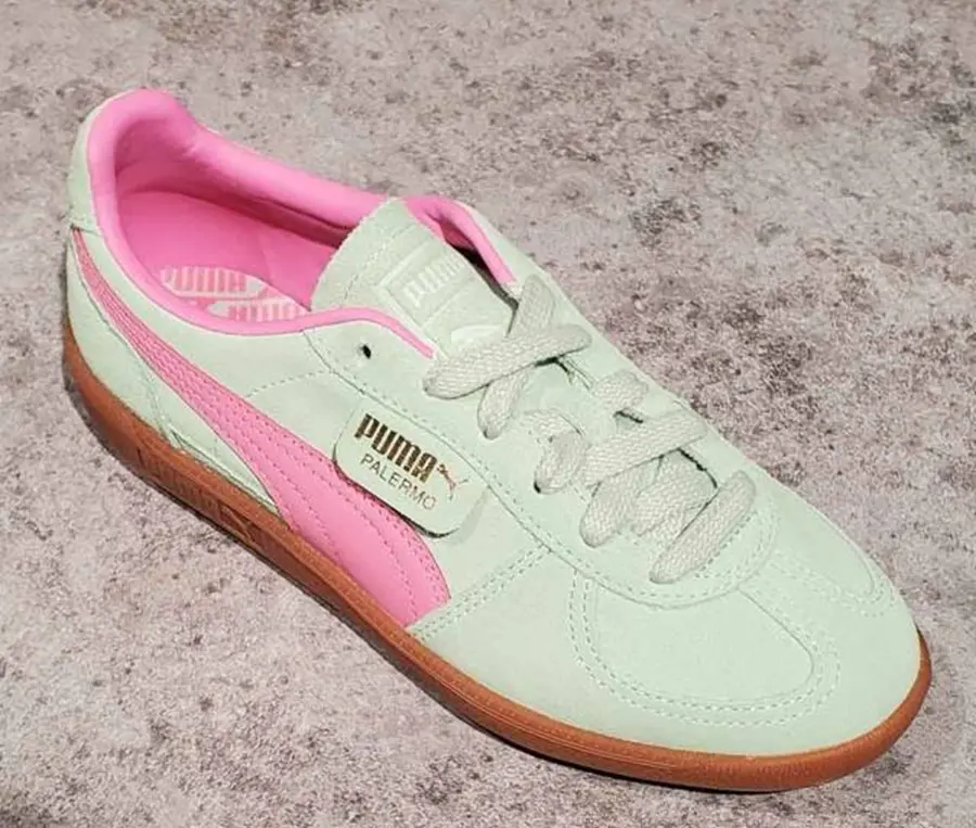 Giày Puma Palermo 'Fresh Mint Fast Pink Gum' 396463-02 - Ảnh 3