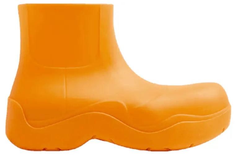 Giày Bottega Veneta Puddle Ankle Boot ‘Tangerine’ 640043V00P07593