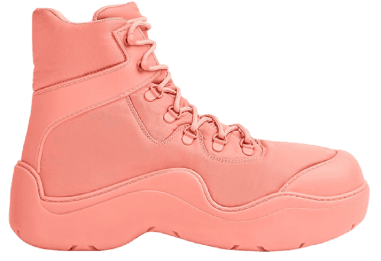 Giày Bottega Veneta Puddle Bomber ‘Flamingo’ 667064VBSD76807