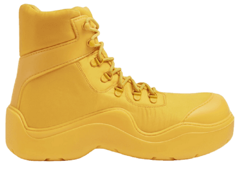 Giày Bottega Veneta Puddle Bomber ‘Egg Yolk’ 667064VBSD77123