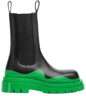 Giày Bottega Veneta Tire Chelsea Boot ‘Black Grass’ 630284VBS501477