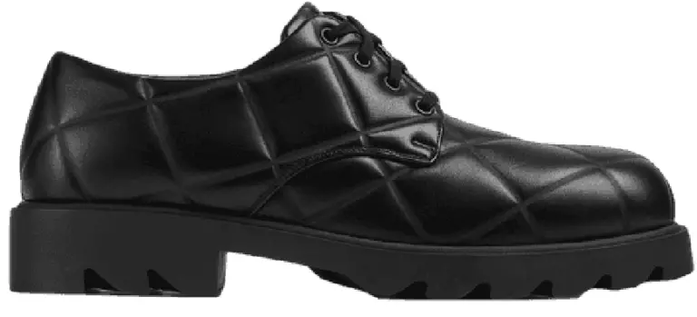 Giày Bottega Veneta Strut Grid ‘Black’ 709000V02X01000