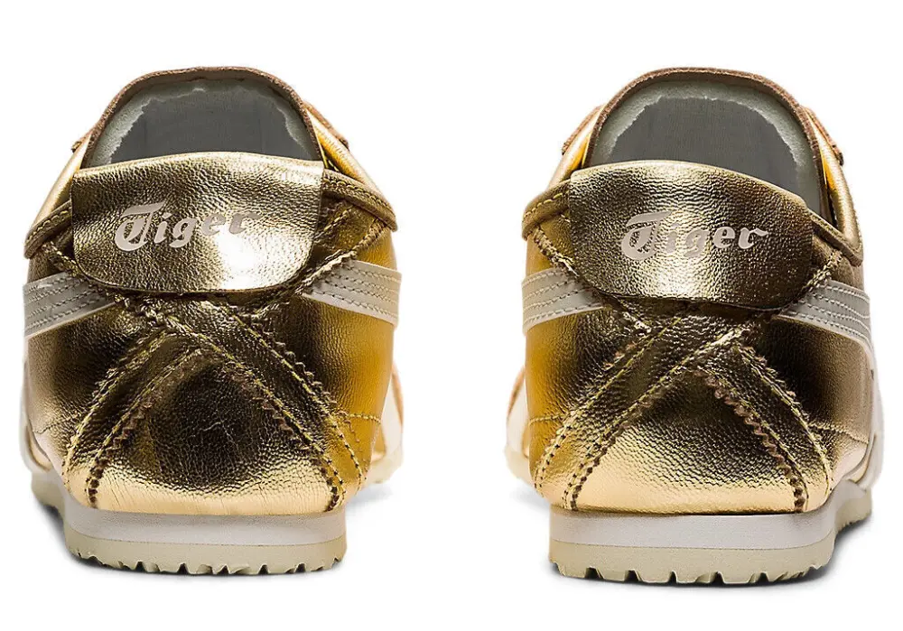 Giày Onitsuka Tiger Mexico 66 Gold White 1183B566-201 - Ảnh 4