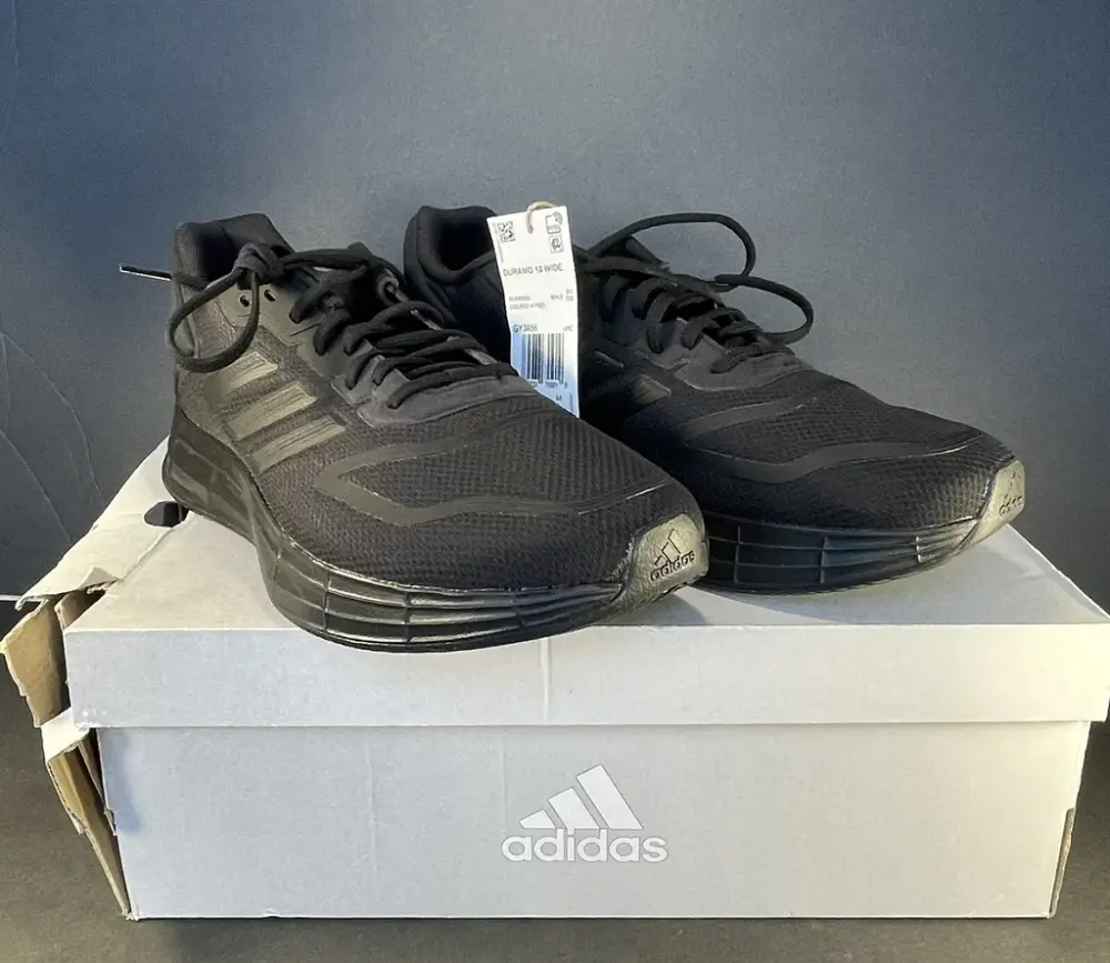 Alternative view of Giày Adidas Duramo 10 Wide ‘Black’ GY3856