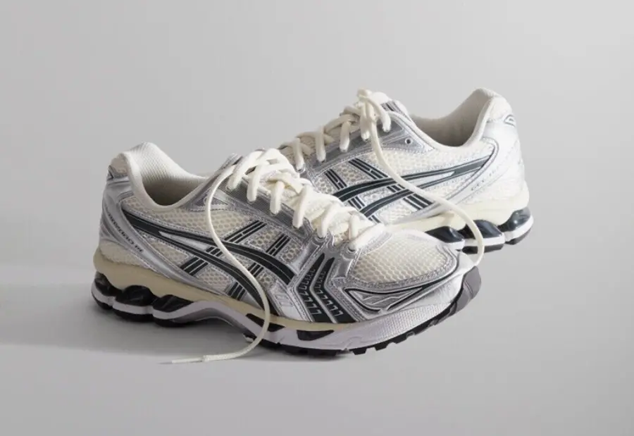 Alternative view of Giày Asics Gel-Kayano 14 Kith 'Cream Scarab' 1203A566-100