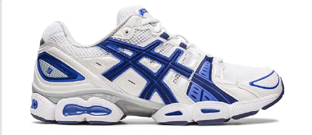 Giày Asics Gel-Nimbus 9 'White/Indigo Blue' 1201A424-103