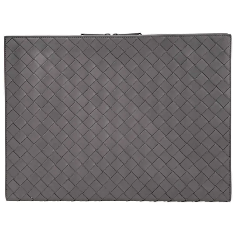Ví Bottega Veneta Woven Clutch Document Case ‘Dark Brown’ 493190-V4651-2006 - Ảnh 6