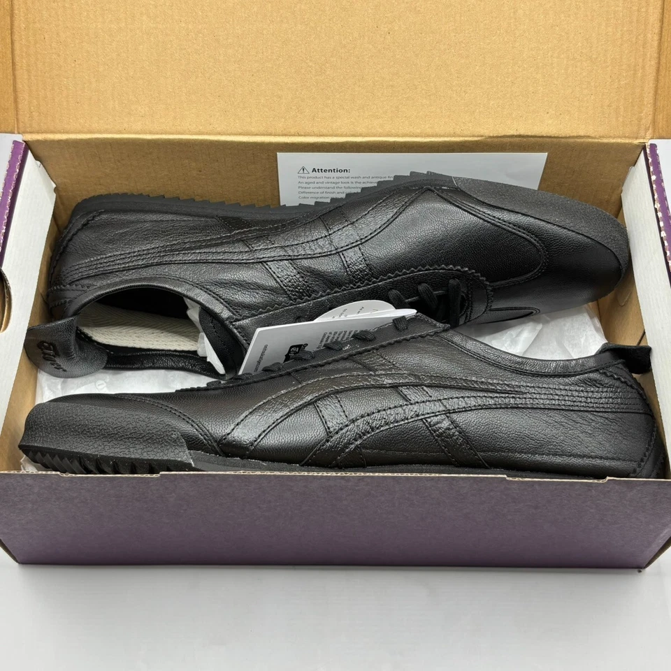 Giày Onitsuka Tiger Nippon Made Mexico 66 ‘Black’ 1181A367-002 - Ảnh 8