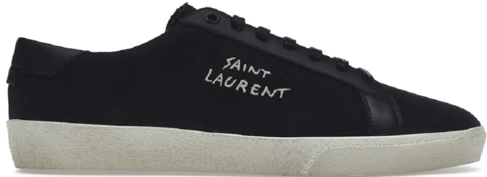 Giày Saint Laurent Court Classic Low 'Black' 611106GUP50-1000