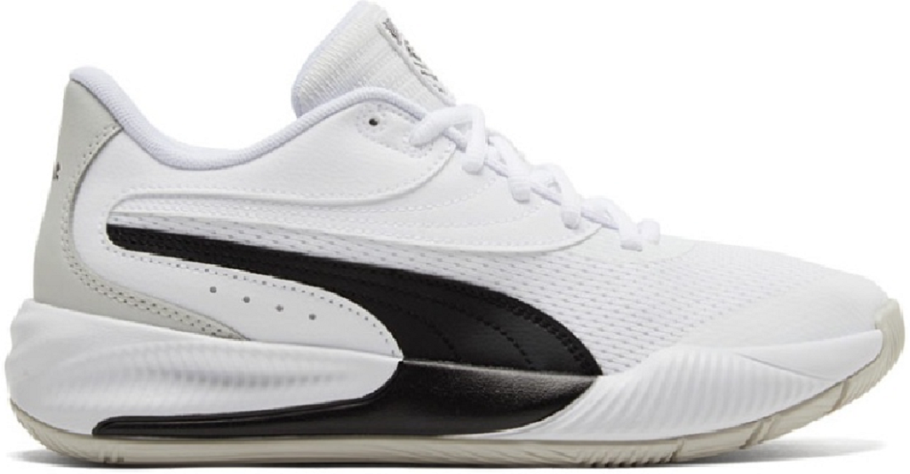 Giày Puma Triple Basketball ‘White Black’ 195217-06