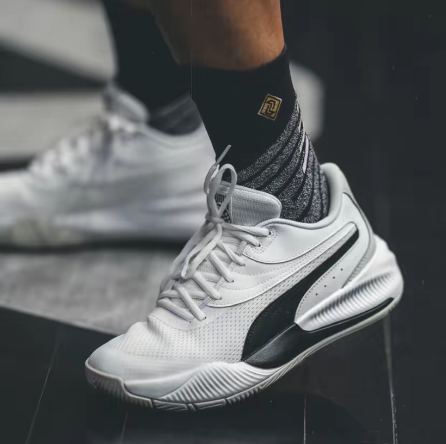 Giày Puma Triple Basketball ‘White Black’ 195217-06 - Ảnh 3