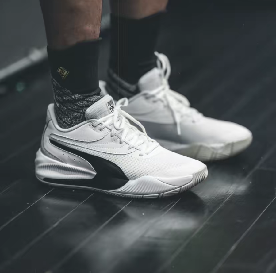 Giày Puma Triple Basketball ‘White Black’ 195217-06 - Ảnh 4