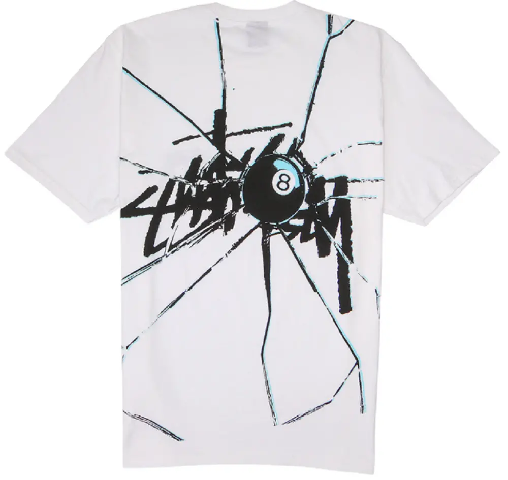 Áo Stussy Shattered T-Shirt White