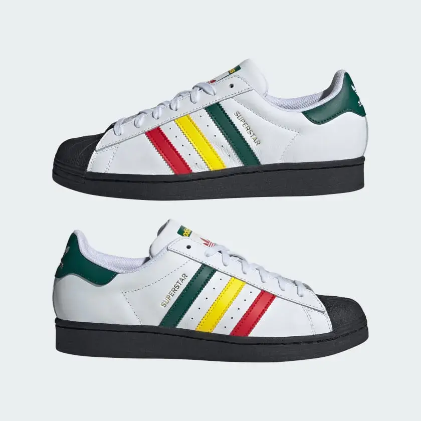 Alternative view of Giày Adidas Originals Superstar "Rusta White" IH3120