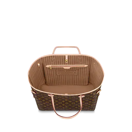 Túi Louis Vuitton Neverfull GM Monogram Canvas 'Beige' M40990 - Ảnh 3