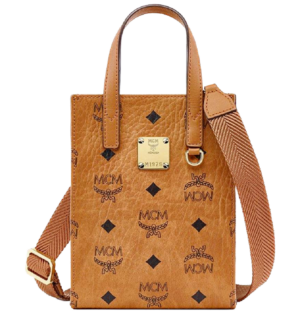 Túi MCM X-Mini Aren Tote Bag In Visetos Nappa 'Cognac' MMTCSKC02CO001