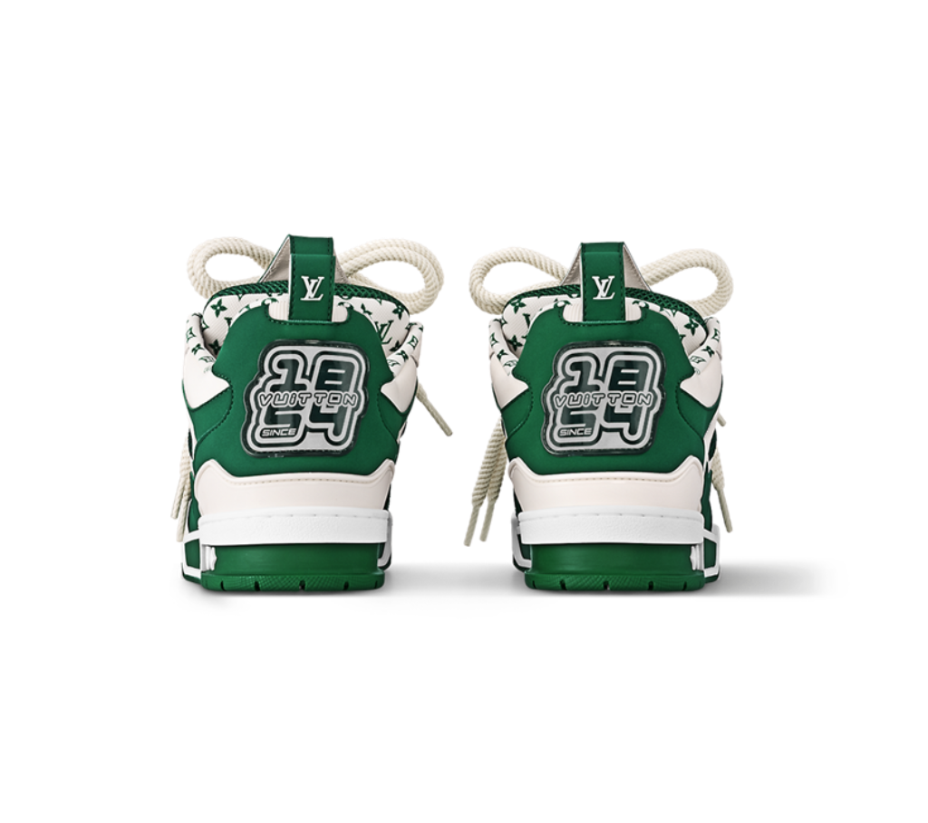 Giày Louis Vuitton LV Skate Trainers 'Green' 1AC521 - Ảnh 2
