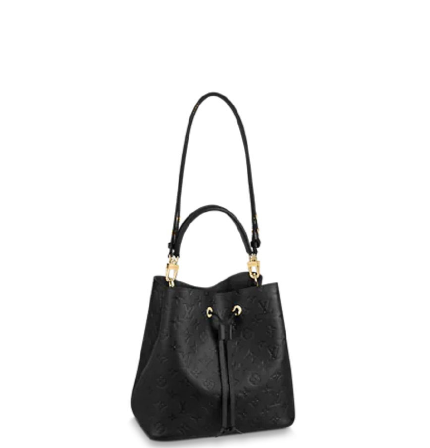 Túi Louis Vuitton Neonoe Monogram Empreinte 'Black' M45256 - Ảnh 4