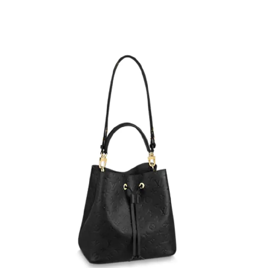 Túi Louis Vuitton Neonoe Monogram Empreinte 'Black' M45256 - Ảnh 4