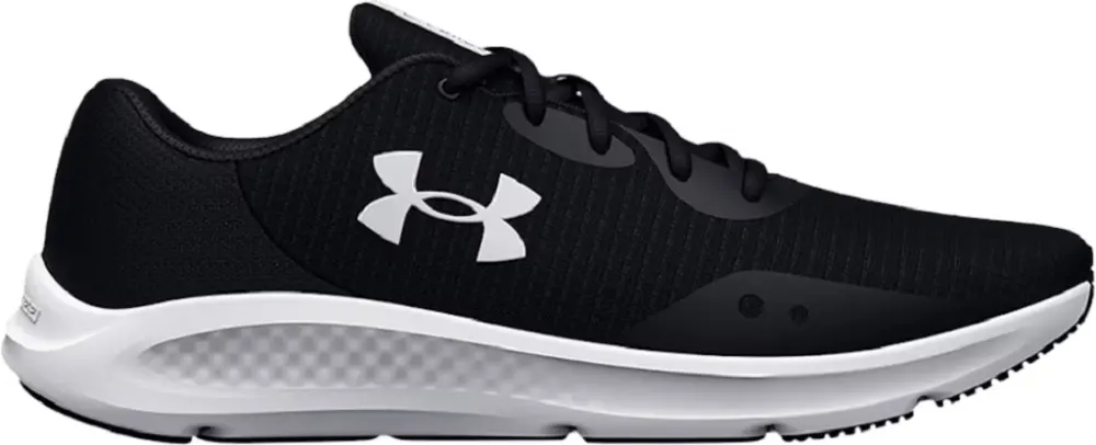 Giày Under Armour Charged Pursuit 3 Tech 'Black White' 3025424-001