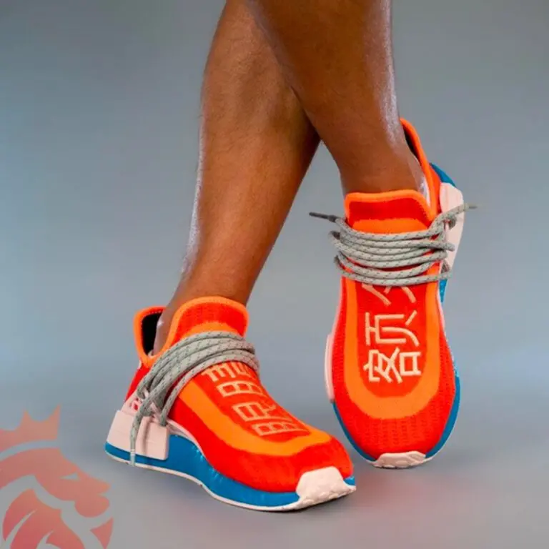 Giày Adidas NMD Hu Pharrell Extra Eye Orange H67401 - Ảnh 5