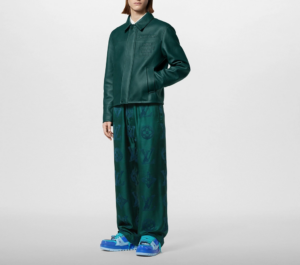 Alternative view of Giày Louis Vuitton LV Maxi Trainers 'Blue' 1ACF7I