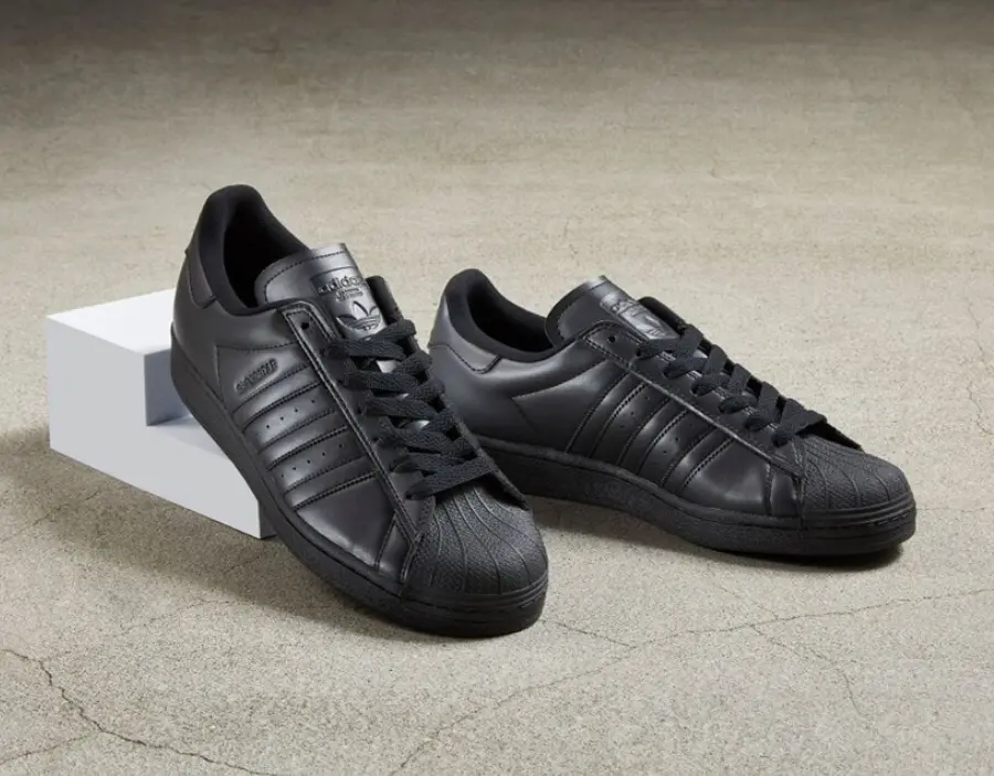 Alternative view of Giày Adidas Originals Superstar ADV 'Triple Black' IG7576