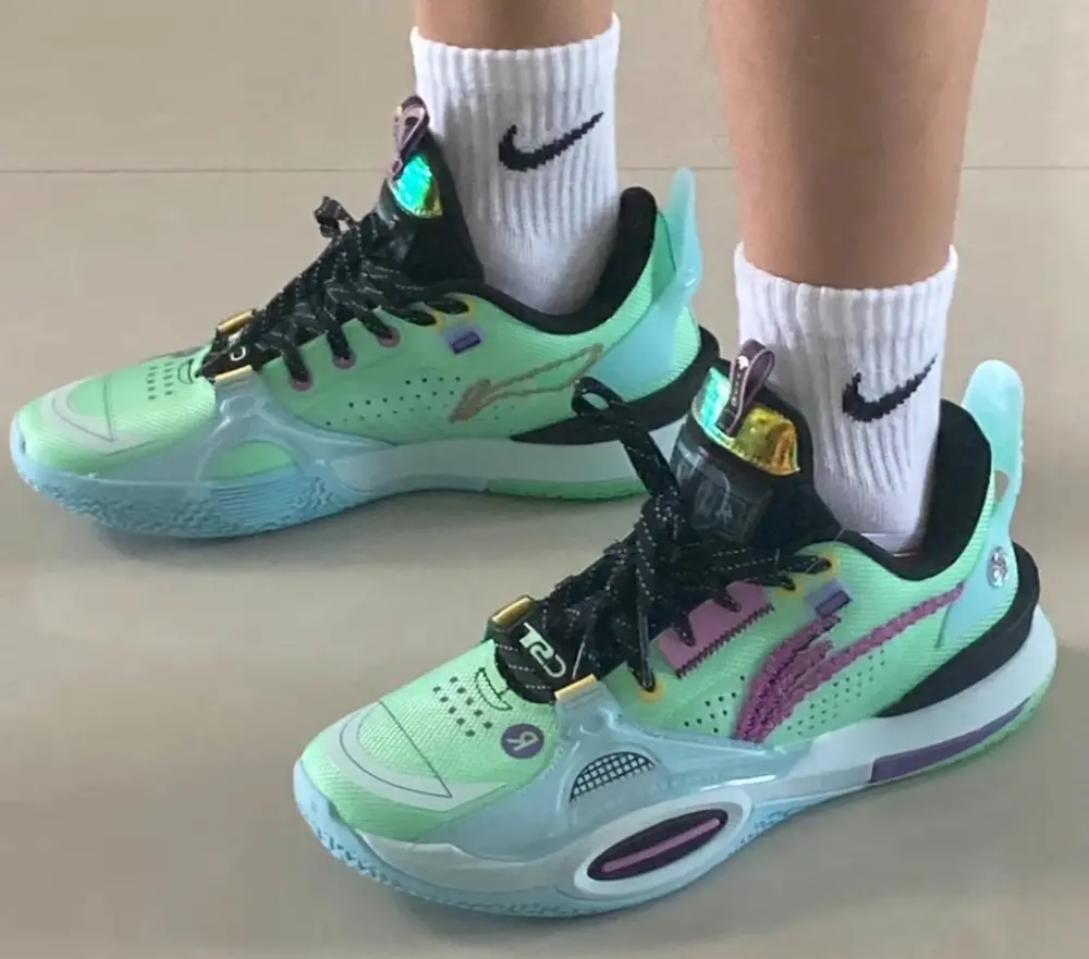 Giày Li-Ning Wade All City 10 V1 x Disney 'MInt Green Purple' ABAT123-2 - Ảnh 4