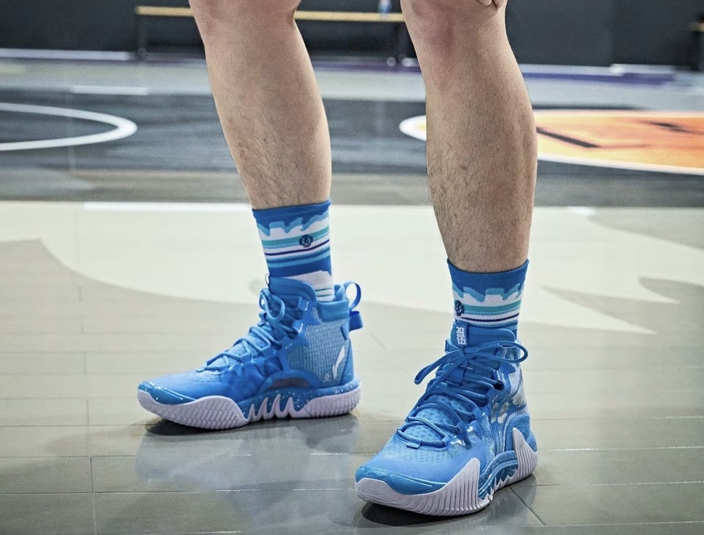 Giày Lining Fanwu 2 Practical Blue ABFR001-4 - Ảnh 5