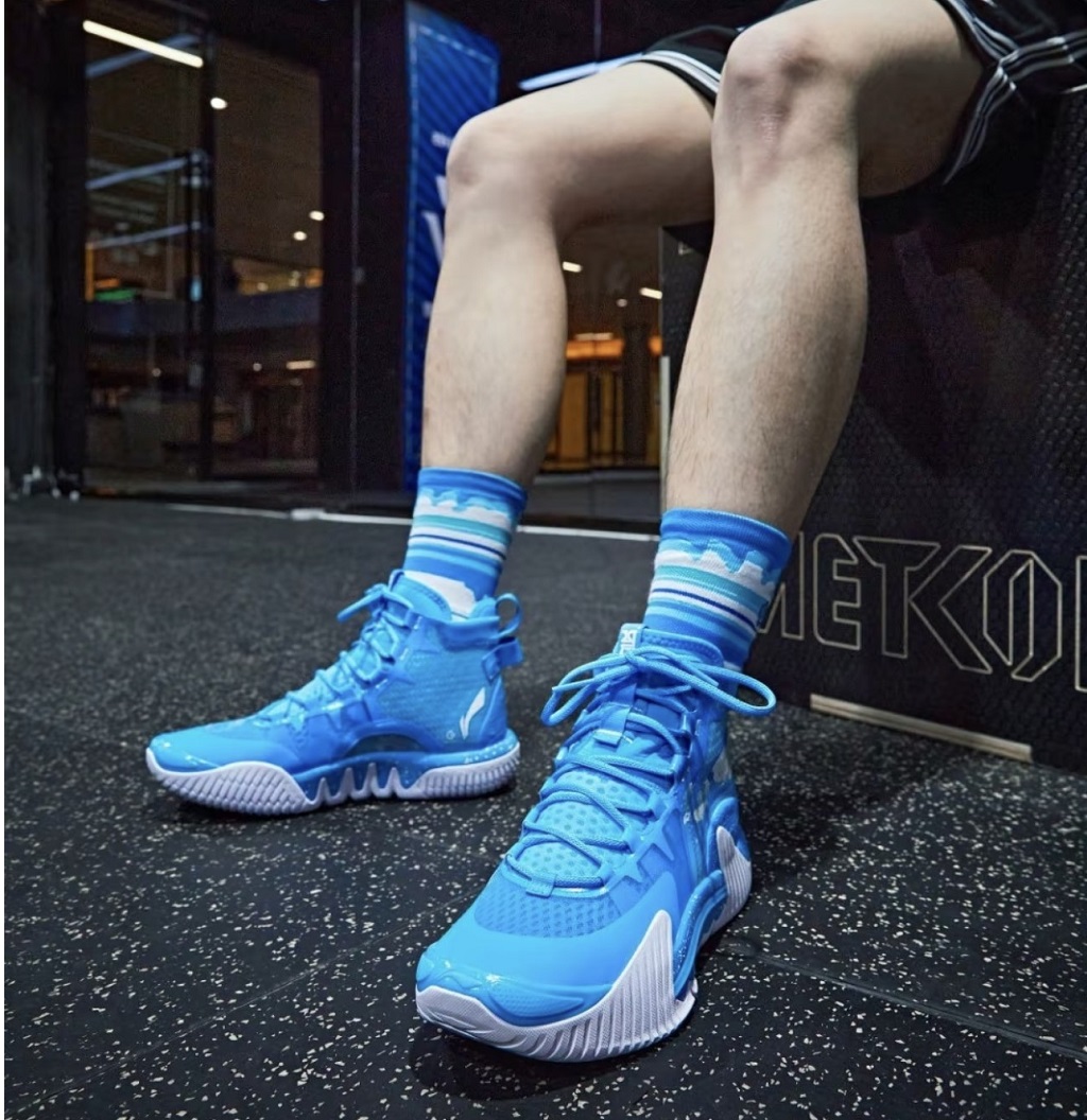 Giày Lining Fanwu 2 Practical Blue ABFR001-4 - Ảnh 2