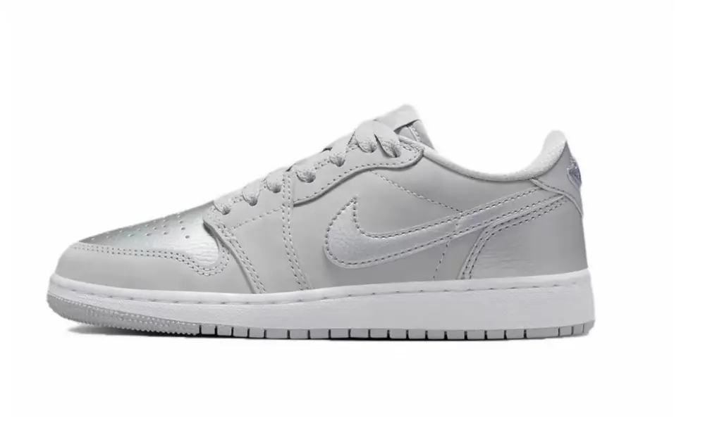 Giày Nike Jordan 1 Low OG Metallic Silver CZ0858-002 - Ảnh 4