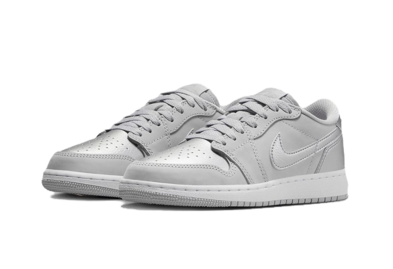 Giày Nike Jordan 1 Low OG Metallic Silver CZ0858-002 - Ảnh 7