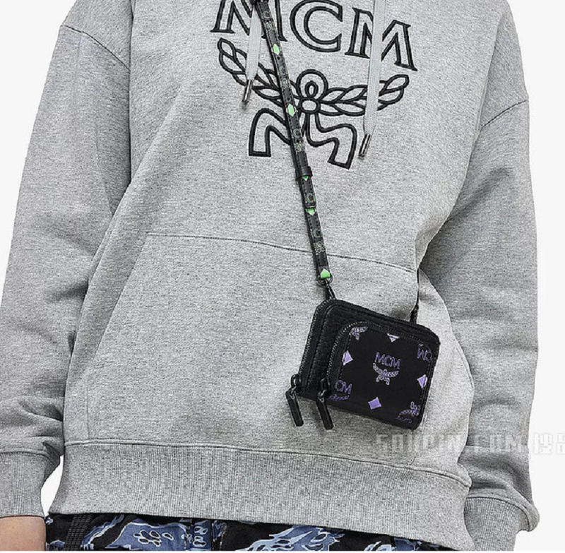 Túi MCM Vietos 22 Spring and Summer Old Flower 'Purple' MXLCSSX01U4001 - Ảnh 4