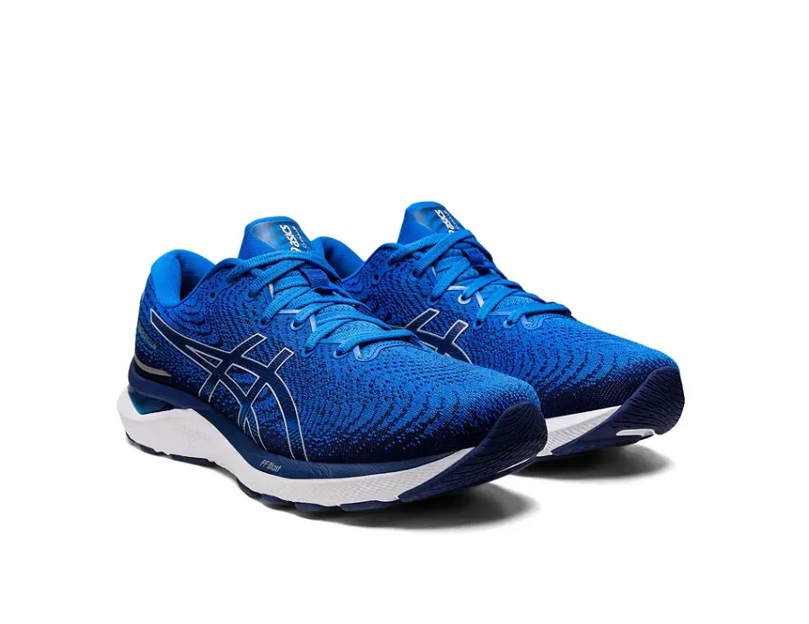 Alternative view of Giày Asics Gel Cumulus 24 'Electric Blue' 1011B366‑400