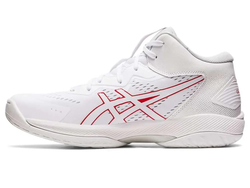 Alternative view of Giày Asics Gelhoop V15 ‘White Classic Red’ 1063A063-101