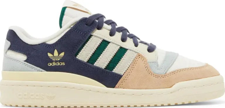 Giày Adidas Forum 84 Low ‘Beige Navy Green’ GW4332