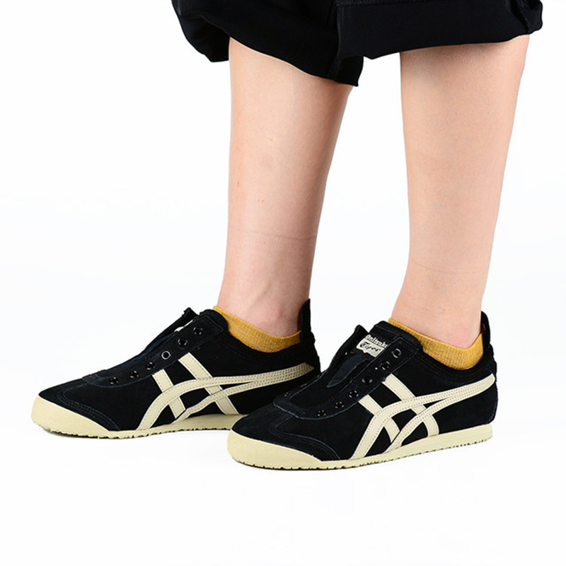 Giày Onitsuka Tiger Mexico 66 Slip-On ‘Black’ 1183C157-001 - Ảnh 6