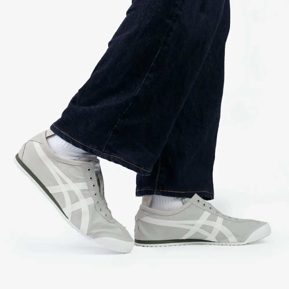 Giày Onitsuka Tiger Mexico 66 Slip-On 'Oyster Grey White' 1183B603-020 - Ảnh 3