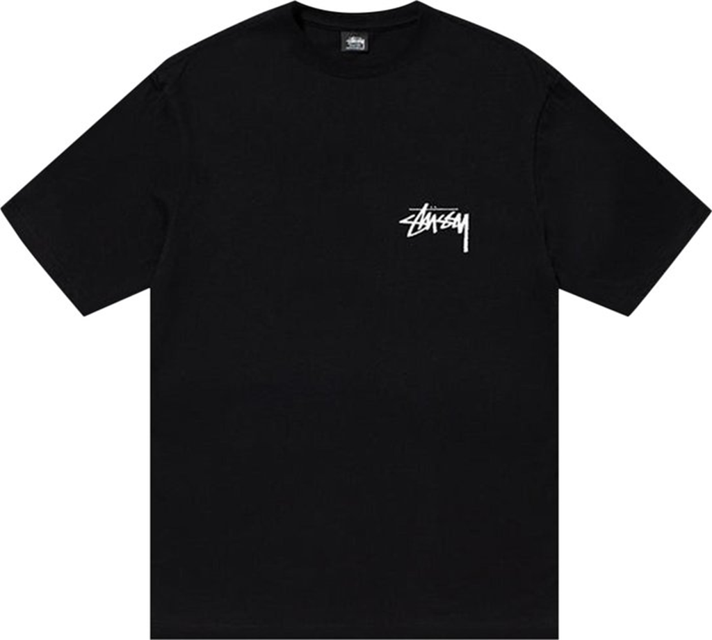 Áo Stussy Plush Tee 'Black'